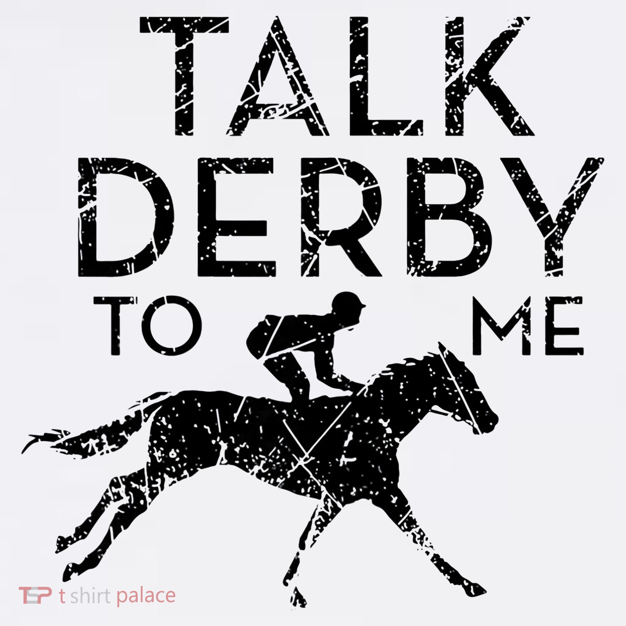 Talk Derby to me I Horse Owner Lover Jockey Apron