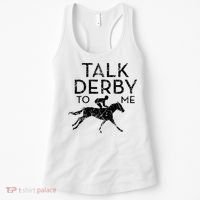 Talk Derby to me I Horse Owner Lover Jockey Women's Tank Top thumb 0