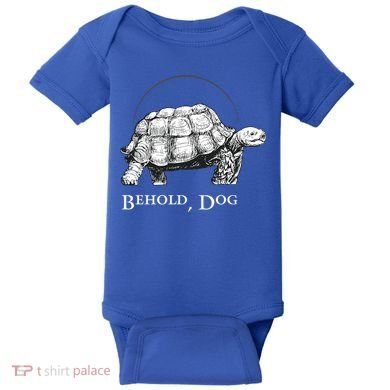 Turtle Dog Baby Bodysuit