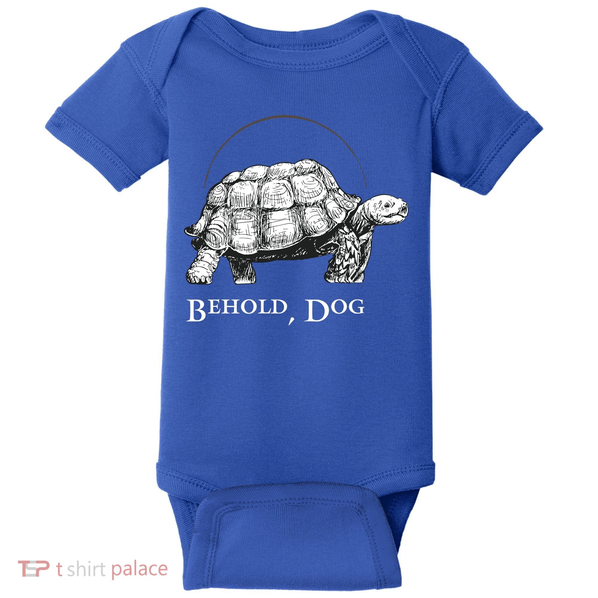 Turtle Dog Baby Bodysuit