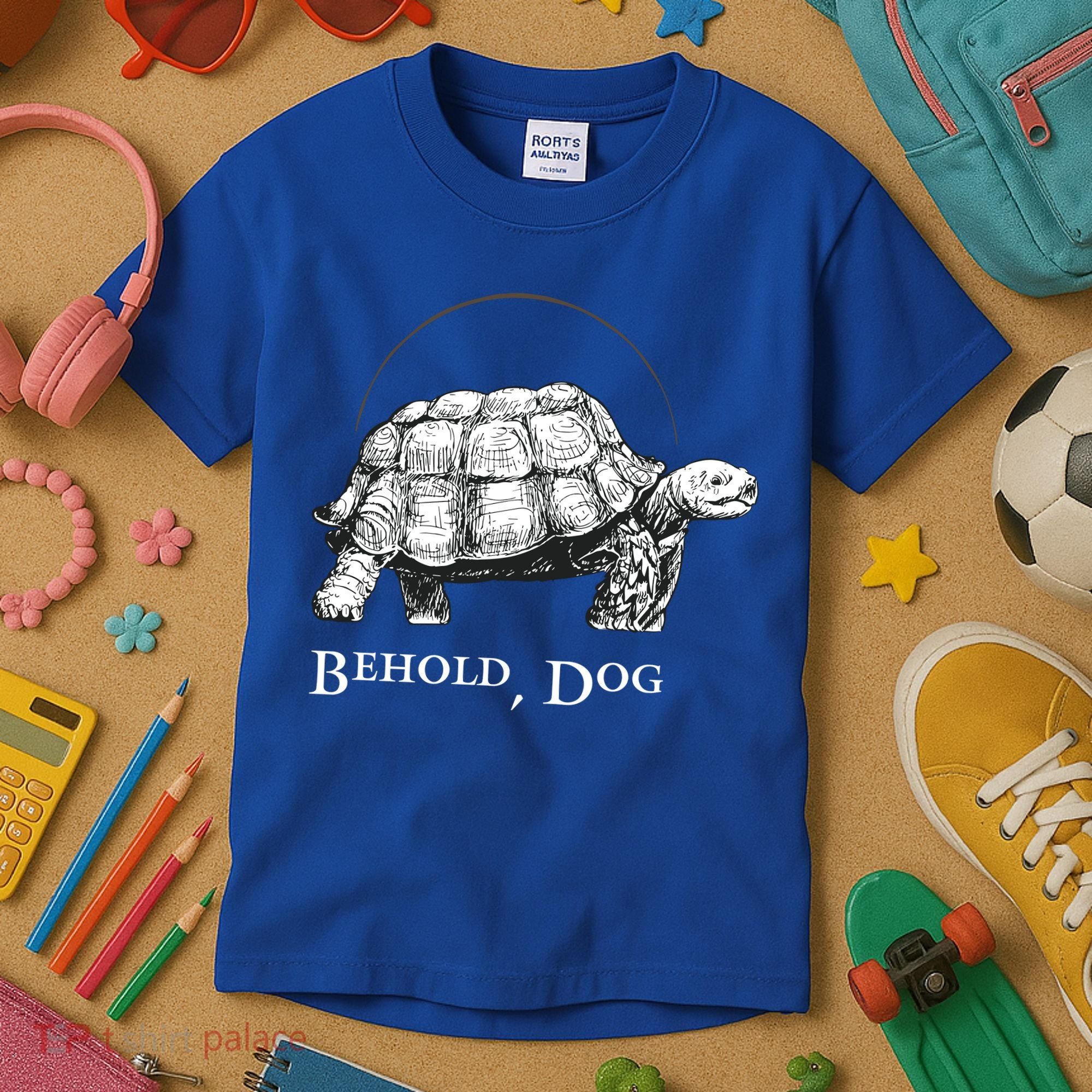Turtle Dog Kids T-Shirt