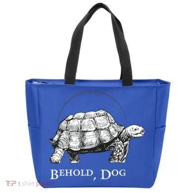 Turtle Dog Tote Bag