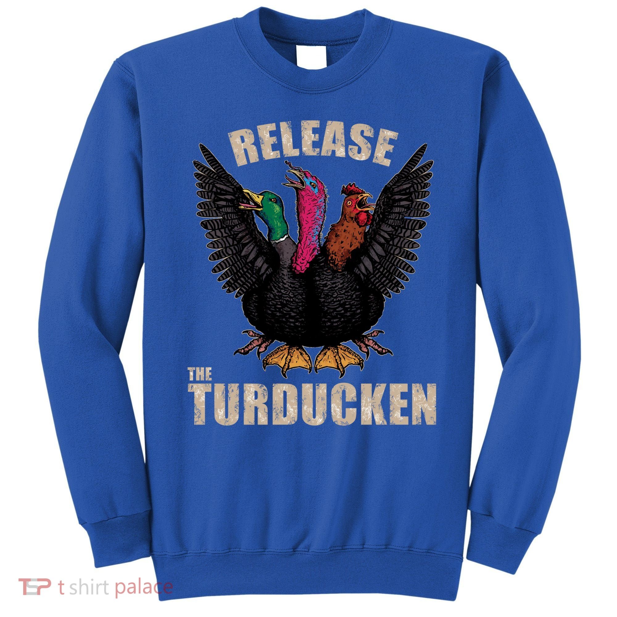 Thanksgiving Day Turkey Turducken Kaiju Monster Ugly Sweater Cute Gift Sweatshirt