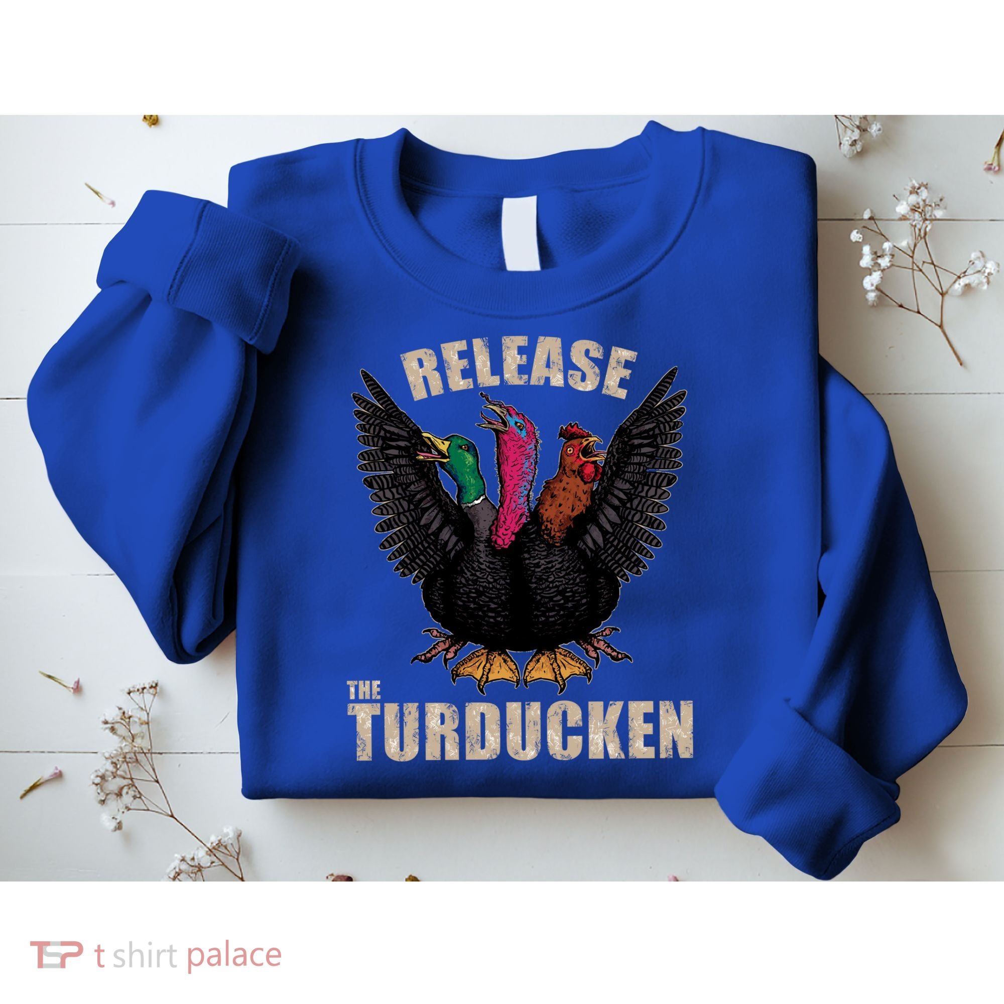 Thanksgiving Day Turkey Turducken Kaiju Monster Ugly Sweater Cute Gift Sweatshirt