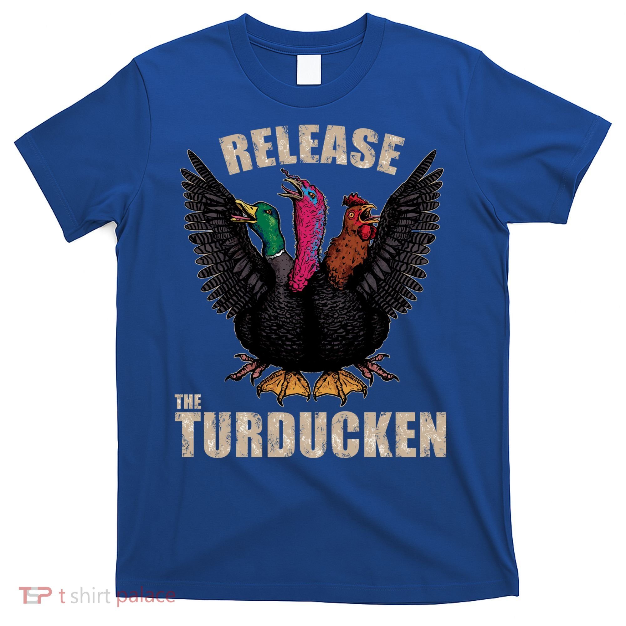 Thanksgiving Day Turkey Turducken Kaiju Monster Ugly Sweater Cute Gift T-Shirt