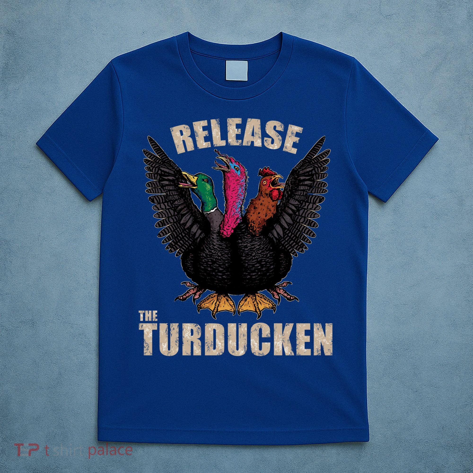 Thanksgiving Day Turkey Turducken Kaiju Monster Ugly Sweater Cute Gift T-Shirt