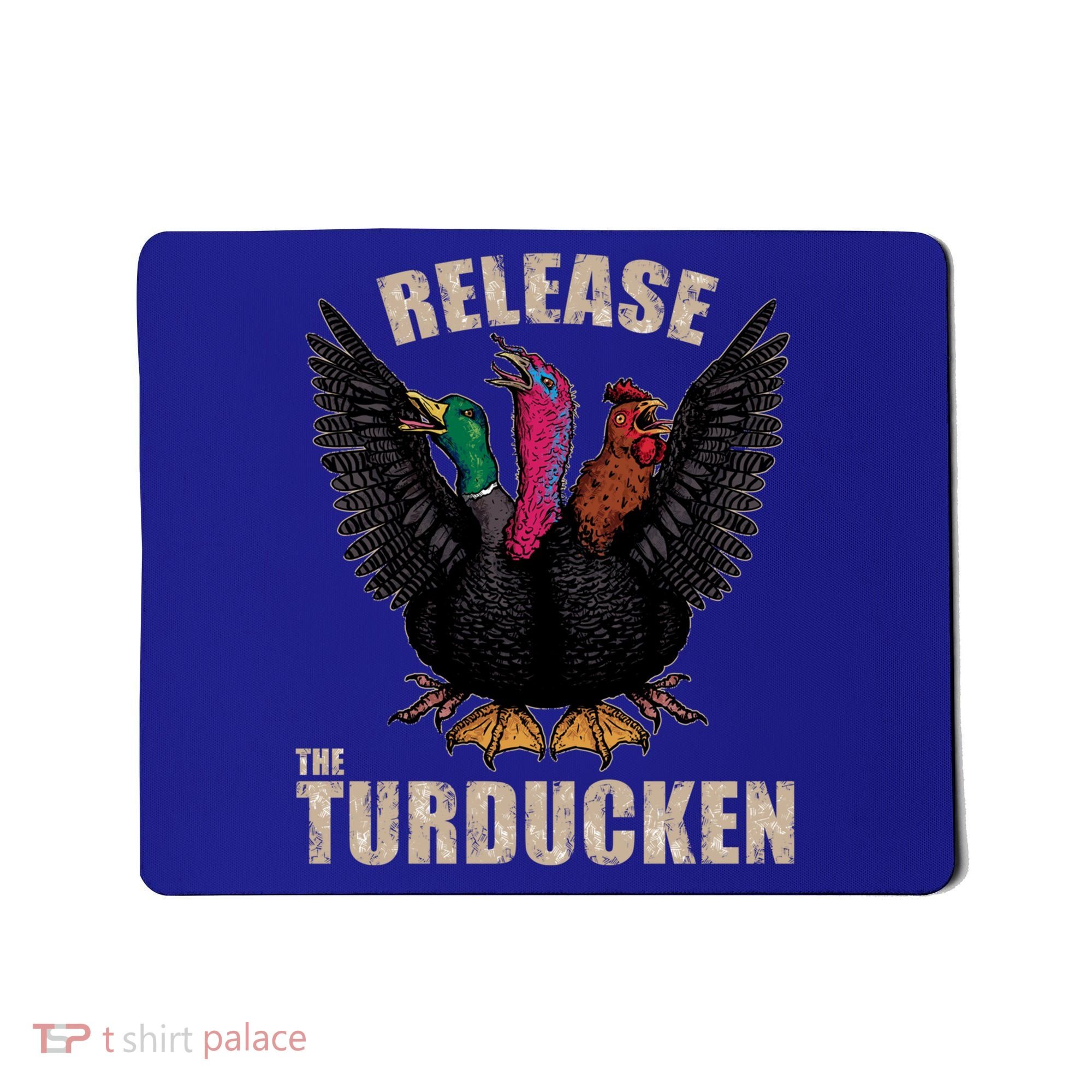 Thanksgiving Day Turkey Turducken Kaiju Monster Ugly Sweater Cute Gift Mousepad