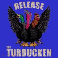 Thanksgiving Day Turkey Turducken Kaiju Monster Ugly Sweater Cute Gift Visor thumb 3