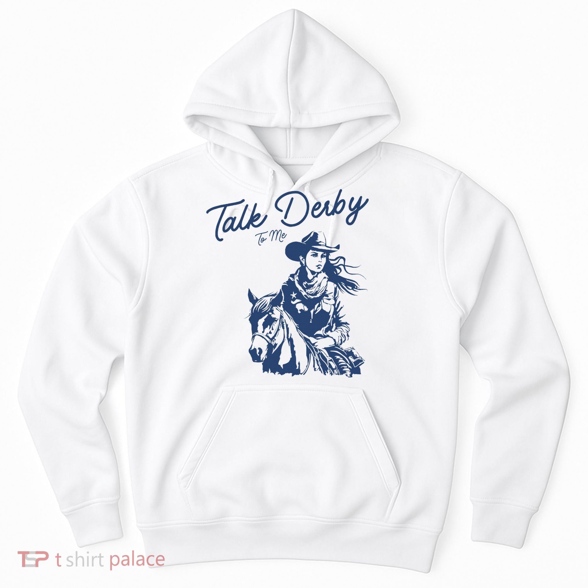 Talk Derby To Me Funny Horse Racing Lover Derby Day 2024 Hoodie