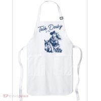 Talk Derby To Me Funny Horse Racing Lover Derby Day 2024 Apron thumb 0