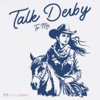 Talk Derby To Me Funny Horse Racing Lover Derby Day 2024 Mousepad thumb 1