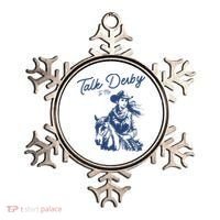 Talk Derby To Me Funny Horse Racing Lover Derby Day 2024 Ornament thumb 0