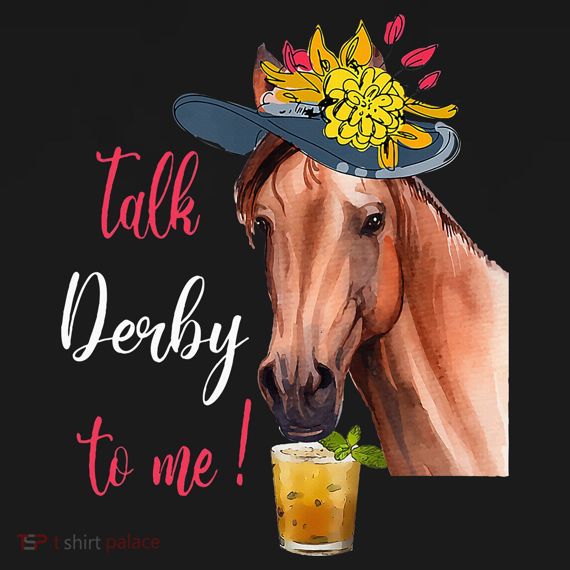 Talk Derby To Me Funny Horse Racing Lover Derby Day Visor