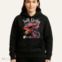 Talk Derby To Me Funny Racing Horse Hoodie thumb 5