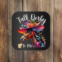 Talk Derby To Me Funny Racing Horse Coaster thumb 0