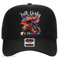 Talk Derby To Me Funny Racing Horse Hat thumb 0
