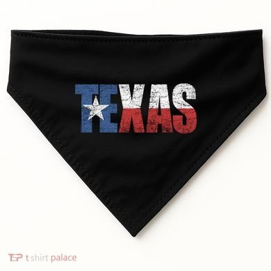 Texas | distressed Texas Flag USA-Made Doggie Bandana
