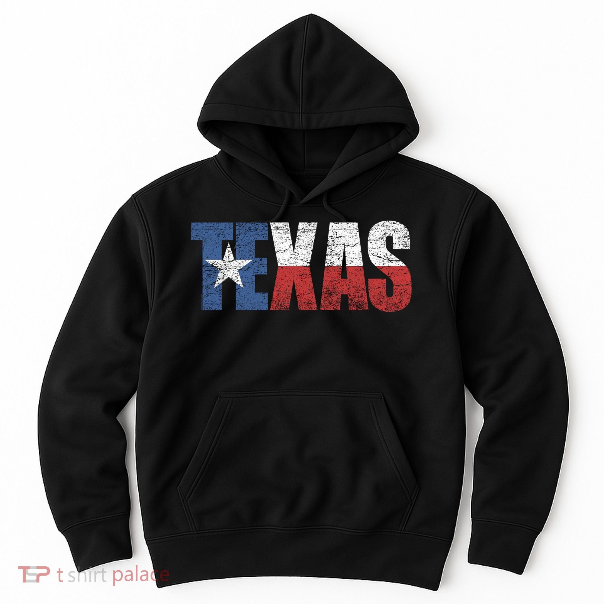 Texas | distressed Texas Flag Hoodie