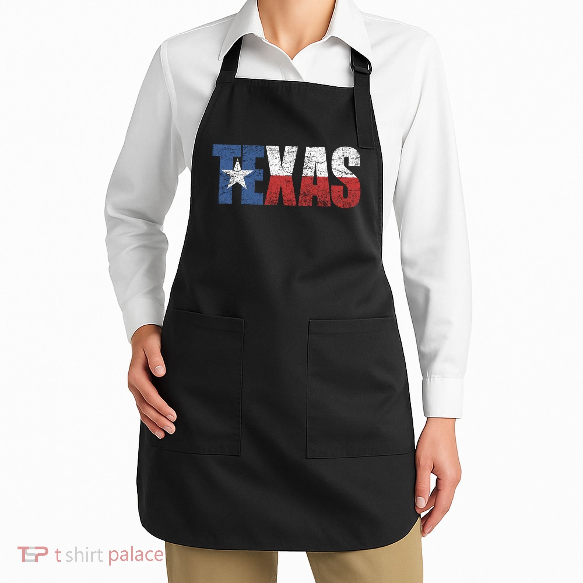 Texas | distressed Texas Flag Apron