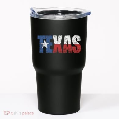 Texas | distressed Texas Flag Tumbler