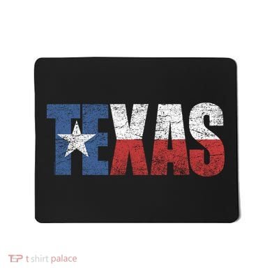 Texas | distressed Texas Flag Mousepad