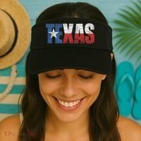 Texas | distressed Texas Flag Visor thumb 2