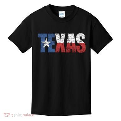 Texas | distressed Texas Flag Kids T-Shirt