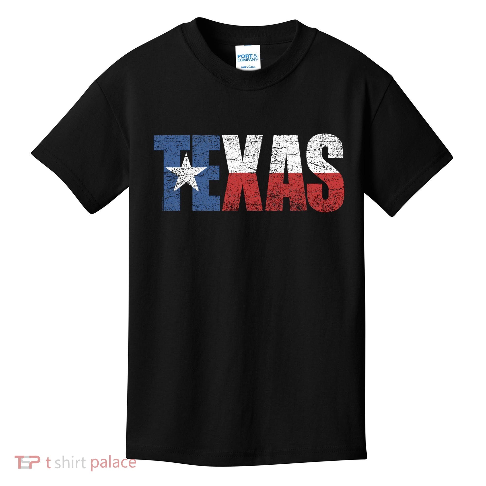 Texas | distressed Texas Flag Kids T-Shirt