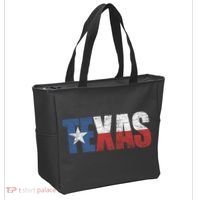 Texas | distressed Texas Flag Tote Bag thumb 2