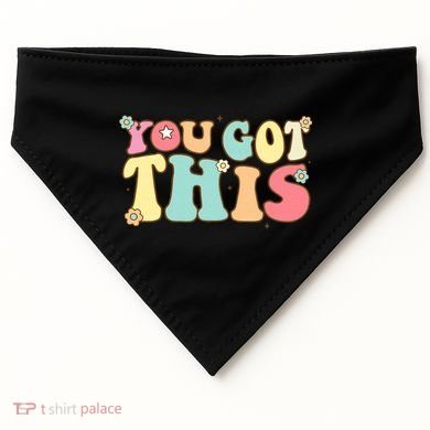 Test Day Teacher Motivational Testing Day Student USA-Made Doggie Bandana