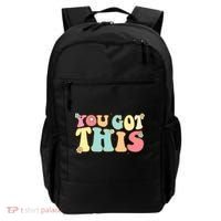 Test Day Teacher Motivational Testing Day Student Backpack thumb 0