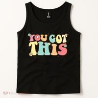 Test Day Teacher Motivational Testing Day Student Tank Top thumb 2