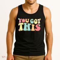 Test Day Teacher Motivational Testing Day Student Tank Top thumb 3