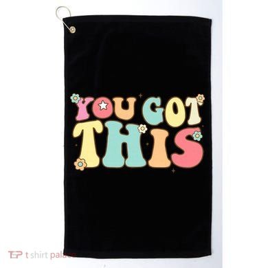 Test Day Teacher Motivational Testing Day Student Golf Towel