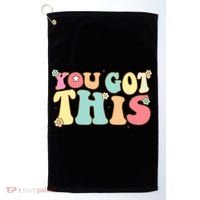 Test Day Teacher Motivational Testing Day Student Golf Towel thumb 0
