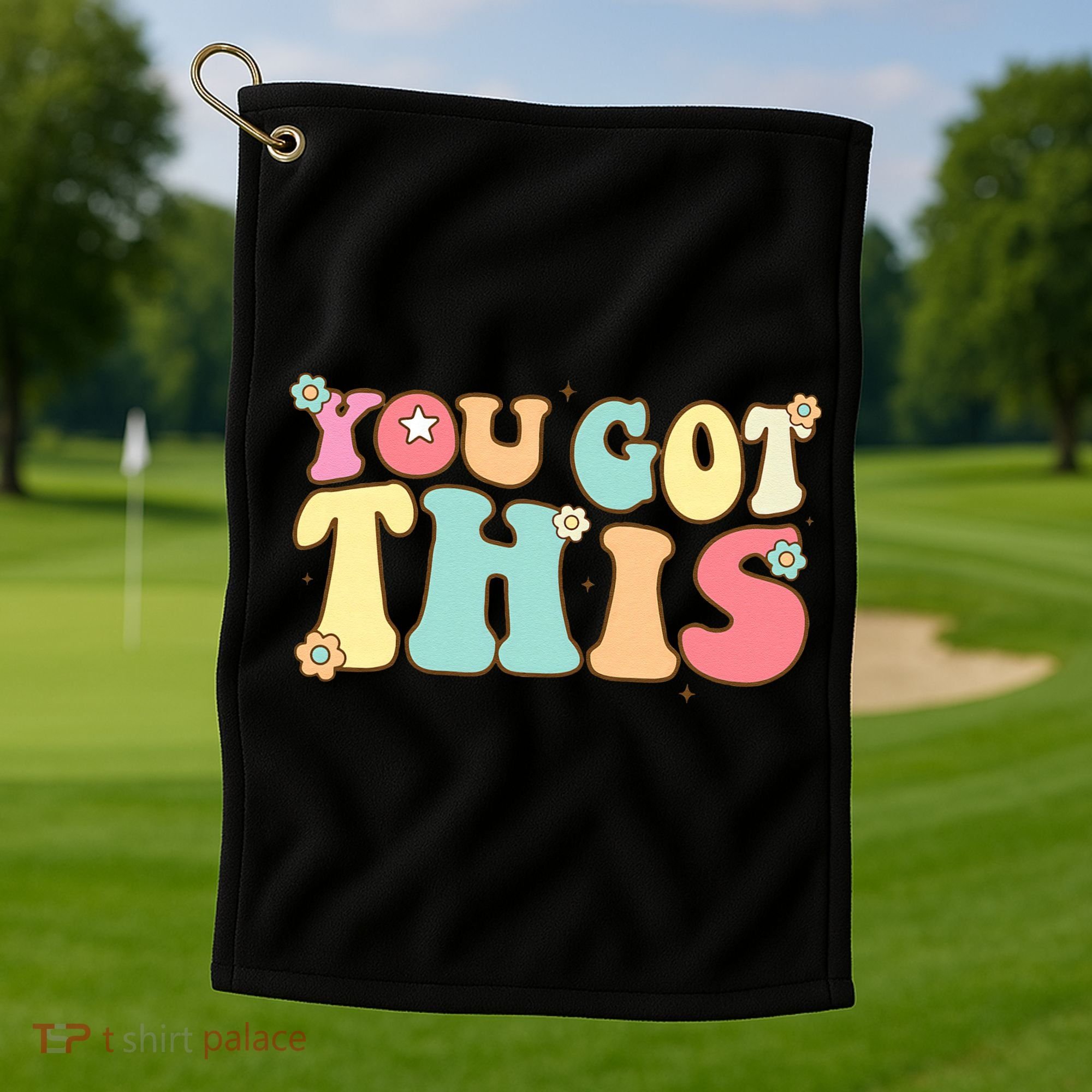 Test Day Teacher Motivational Testing Day Student Golf Towel