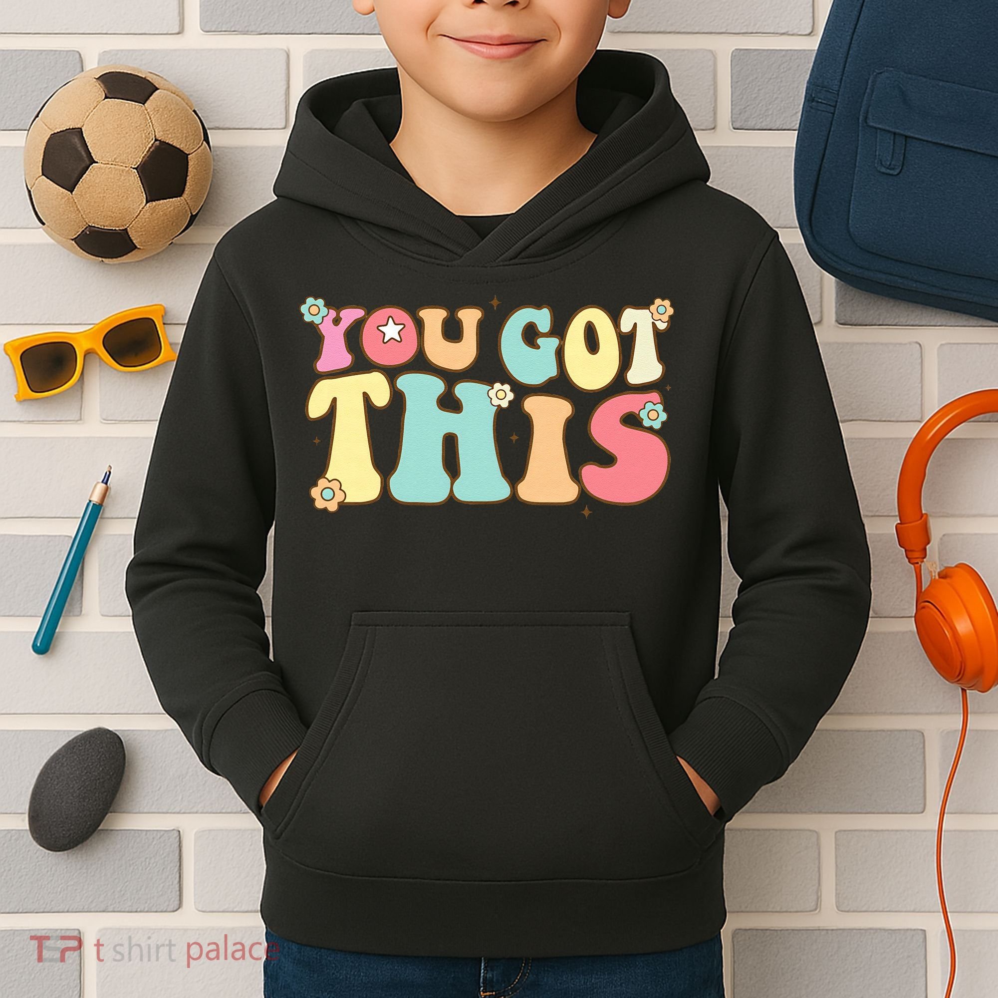 Test Day Teacher Motivational Testing Day Student Kids Hoodie
