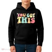 Test Day Teacher Motivational Testing Day Student Kids Hoodie thumb 4