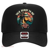 Talk Derby To Me Funny Racing Horse Hat thumb 0