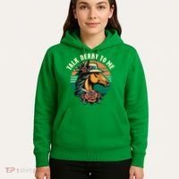 Talk Derby To Me Funny Racing Horse Hoodie thumb 5