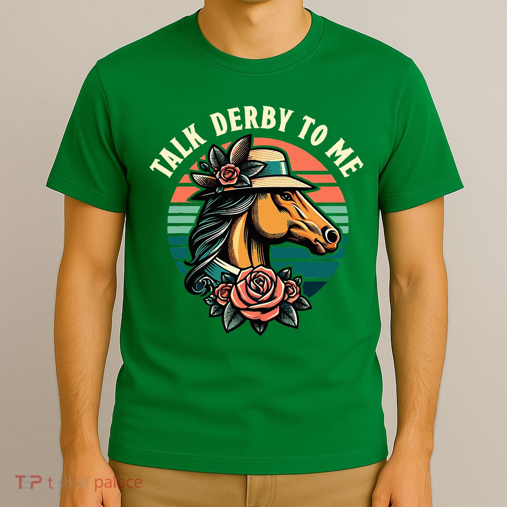 Talk Derby To Me Funny Racing Horse T-Shirt