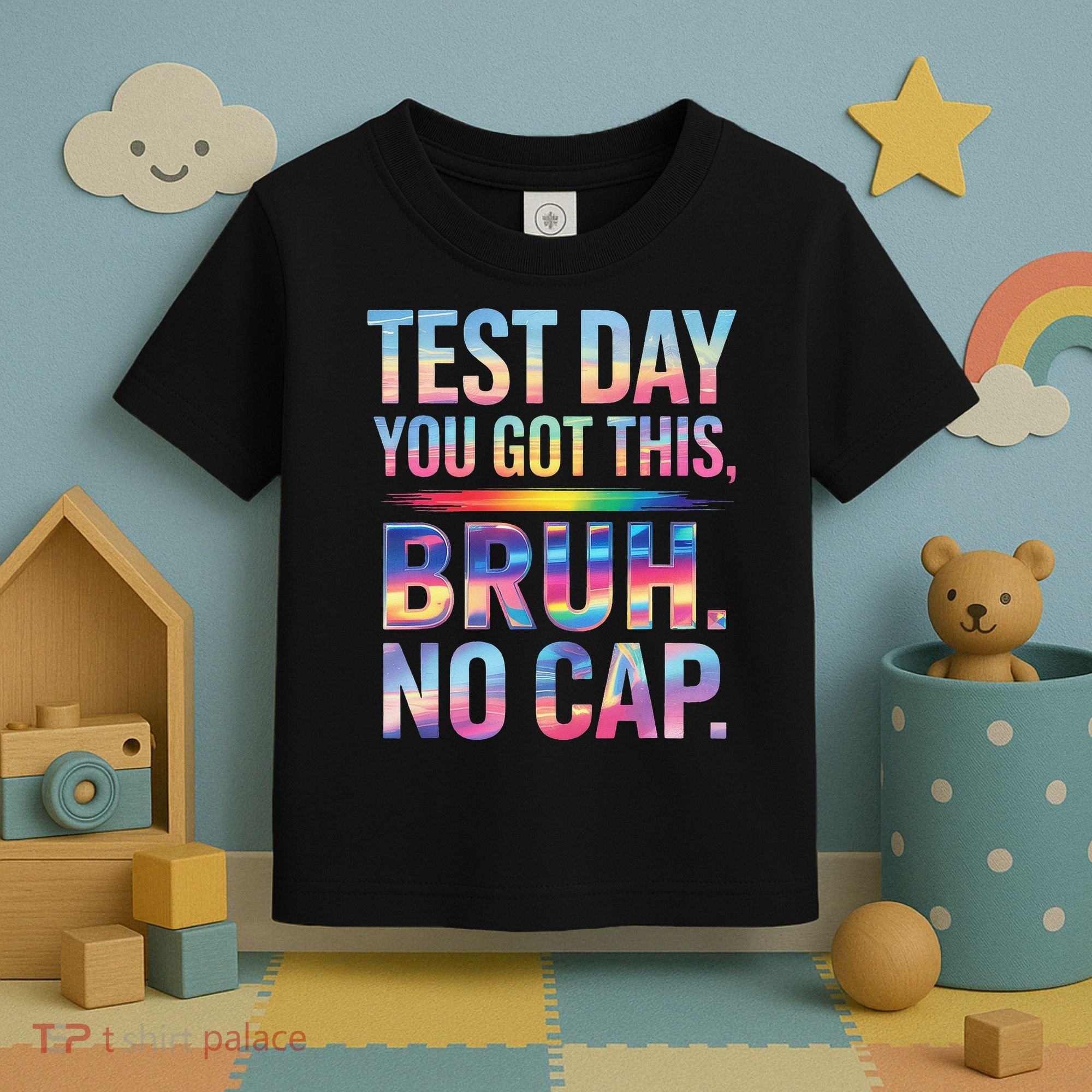 Test Day Teacher Bruh Its Test Day You Got This Funny Toddler T-Shirt