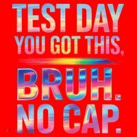 Test Day Teacher Bruh Its Test Day You Got This Funny Santa Hat thumb 1