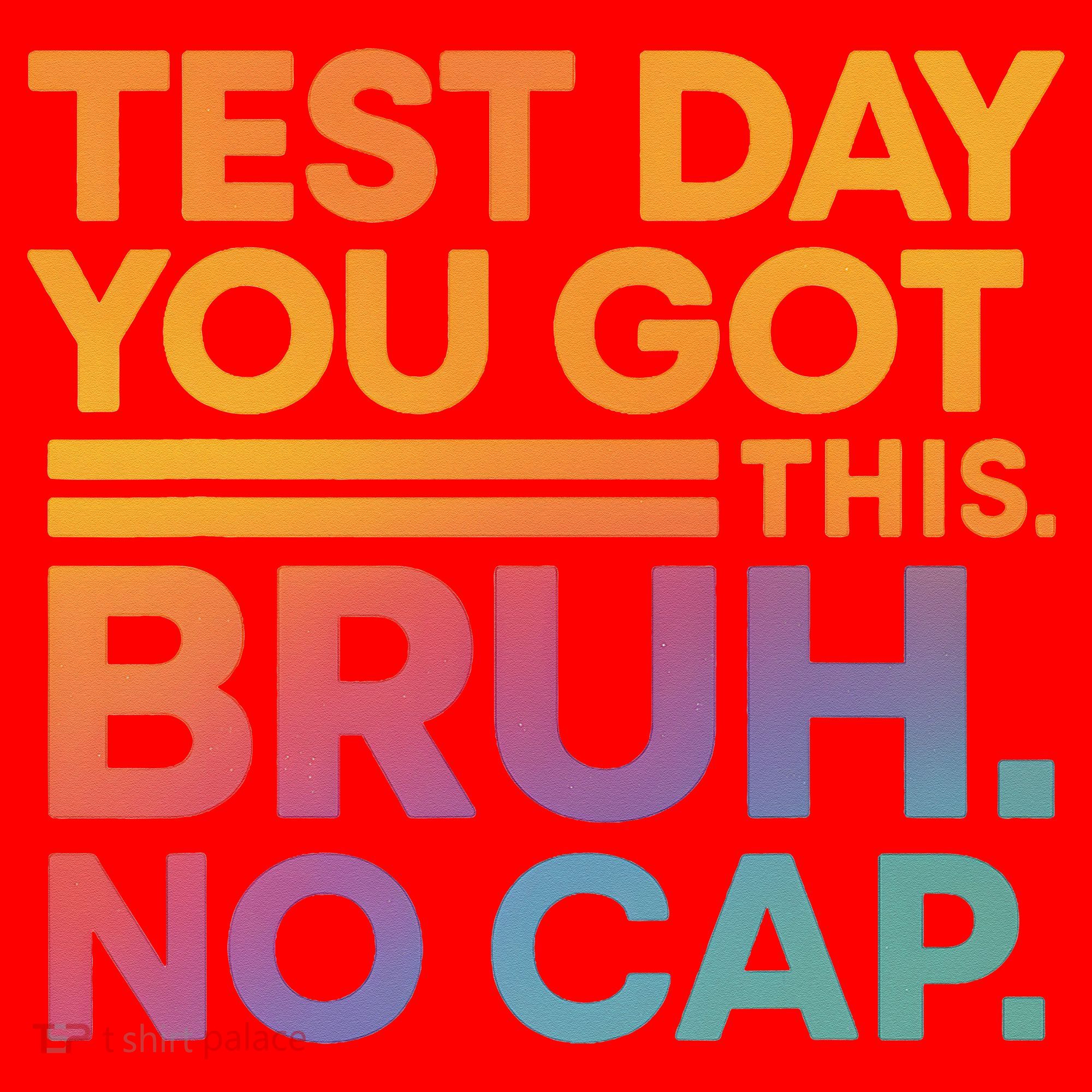 Test Day Teacher Bruh Its Test Day You Got This Funny Santa Hat