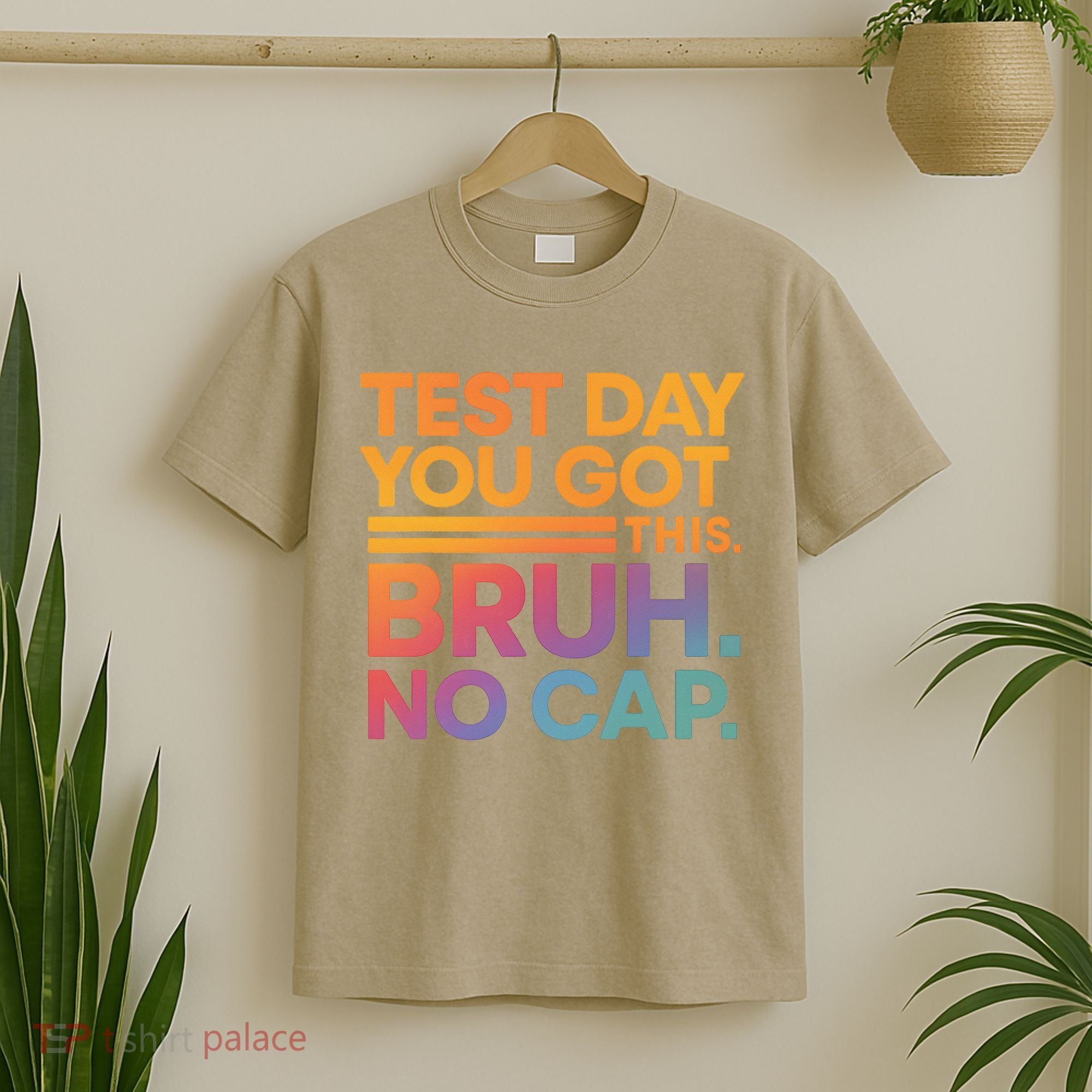 Test Day Teacher Bruh Its Test Day You Got This Funny T-Shirt
