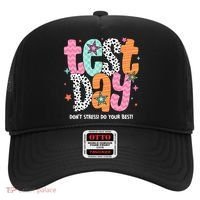 Test Day Teacher Rock The Test Don't Stress Do Your Best Hat thumb 0