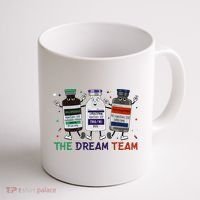 The Dream Team Retro Groovy B52 Nurse Medical Nursing Psych Coffee Mug thumb 1