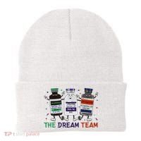 The Dream Team Retro Groovy B52 Nurse Medical Nursing Psych Beanie thumb 0