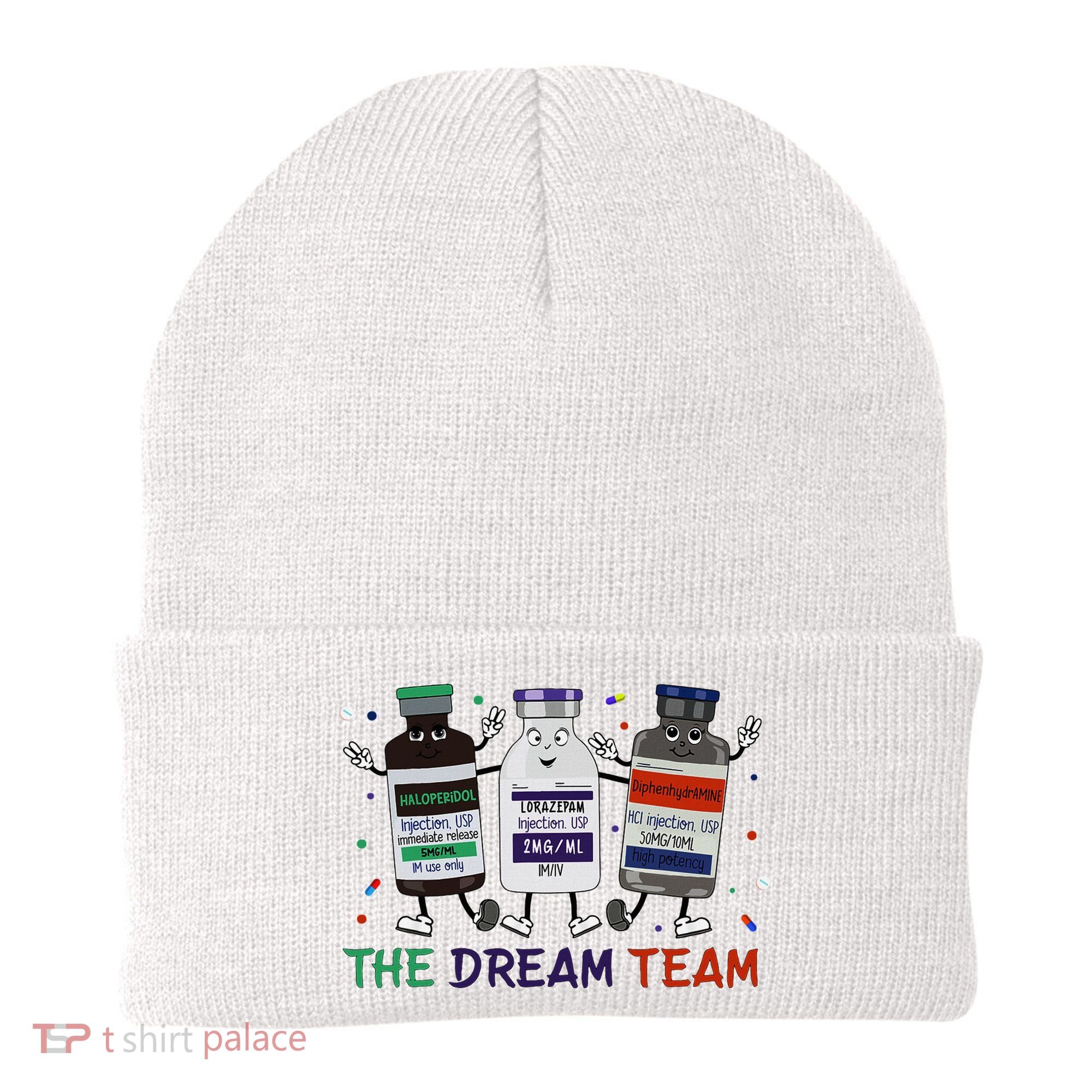 The Dream Team Retro Groovy B52 Nurse Medical Nursing Psych Beanie