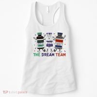 The Dream Team Retro Groovy B52 Nurse Medical Nursing Psych Women's Tank Top thumb 0